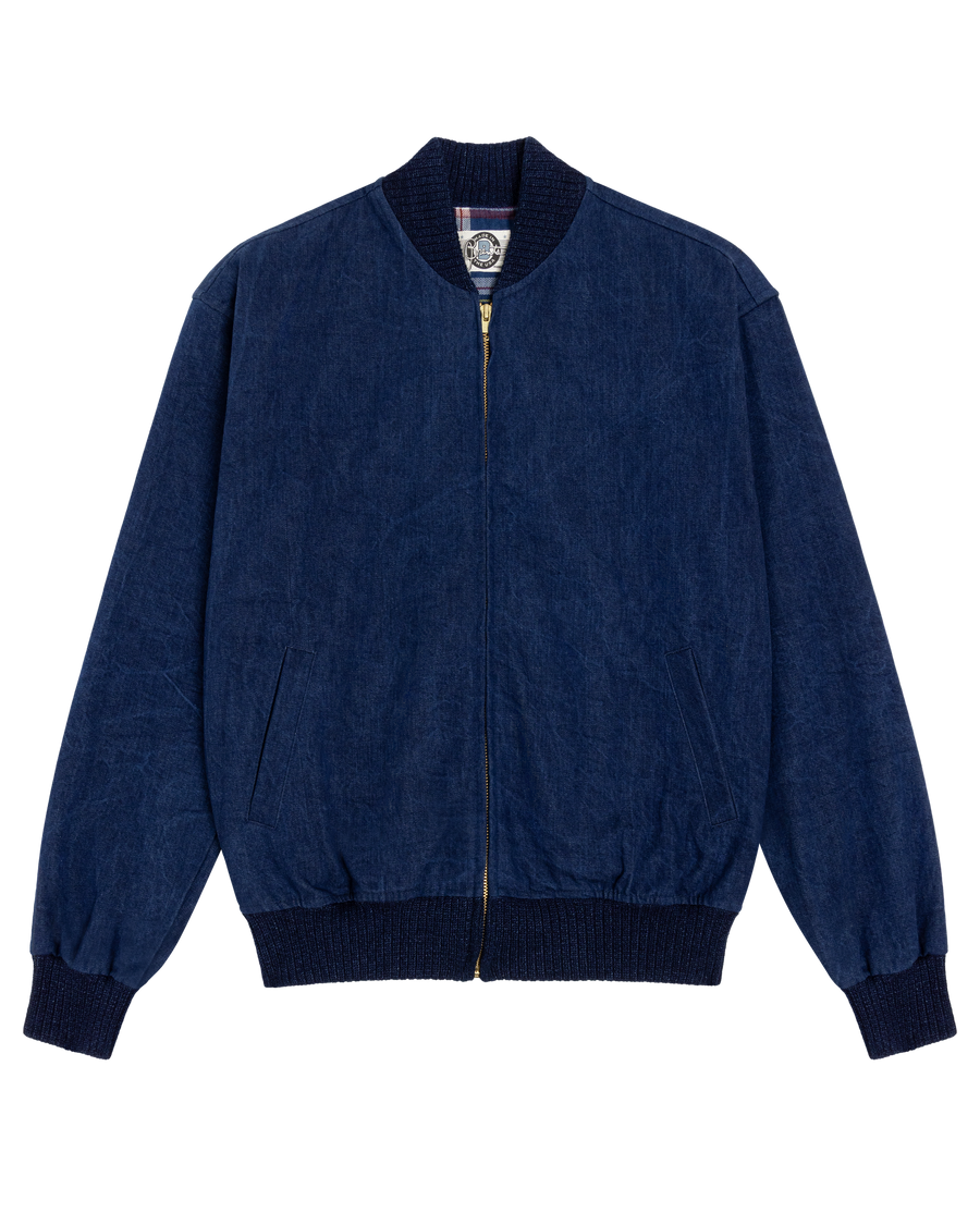 1940 Denim Baseball Jacket