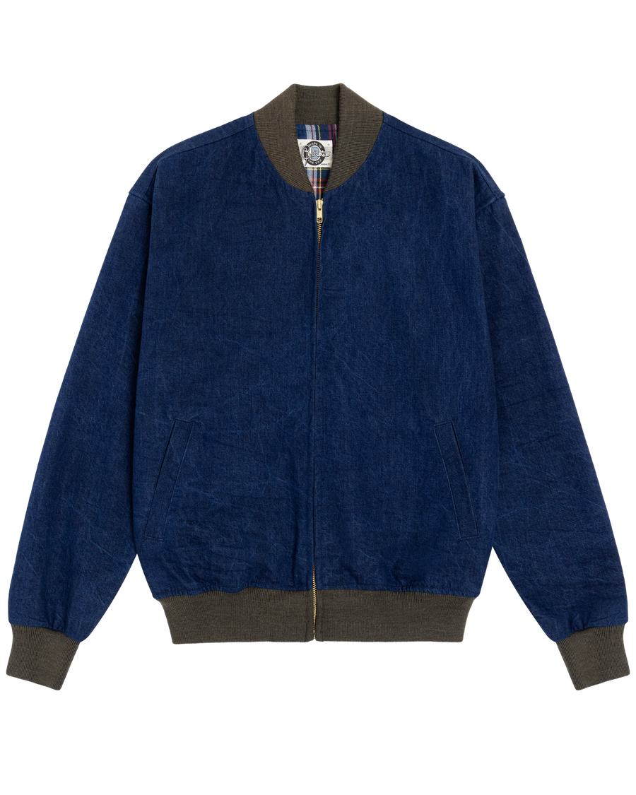 1940 Denim Baseball Jacket