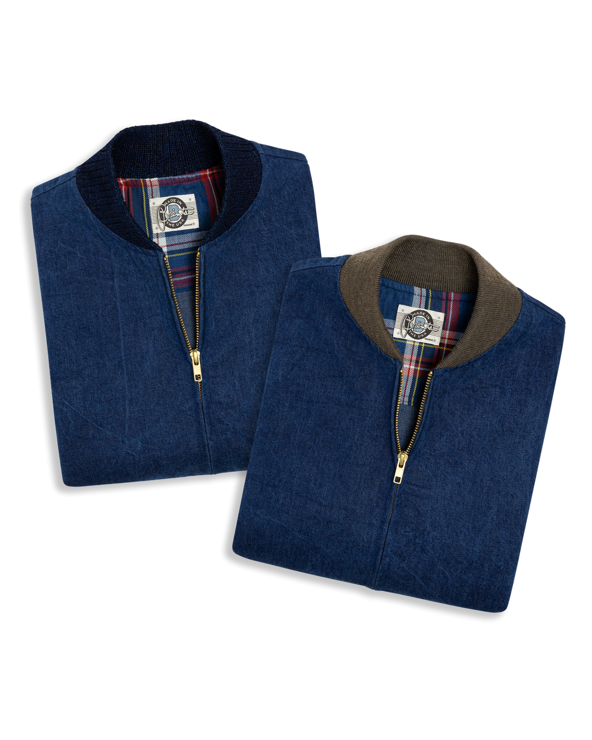 1940 Denim Baseball Jacket